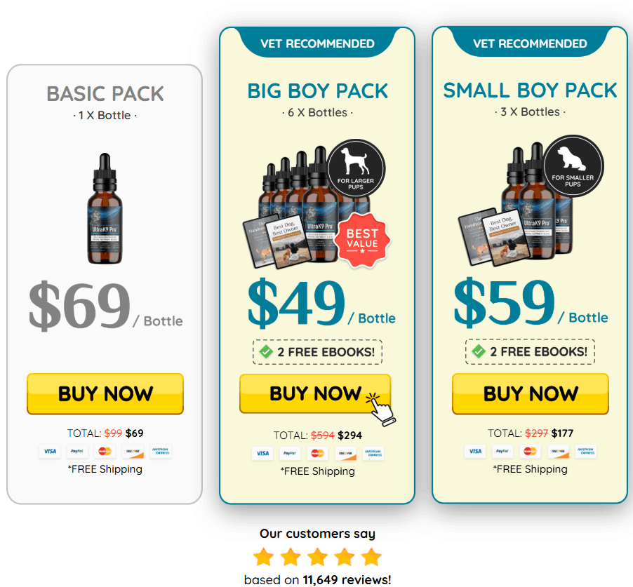 3 Days UltraK9 Pro Offer